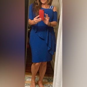 Joseph Ribkoff Royal Sapphire Dress Style Size 12